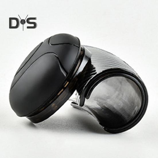 Posilovač volantu do auta Kovová ložiska Protiskluzová silikonová rukojeť Rotace o 360 stupňů Asistenční koule pro řízení jednou rukou Univerzální interiér