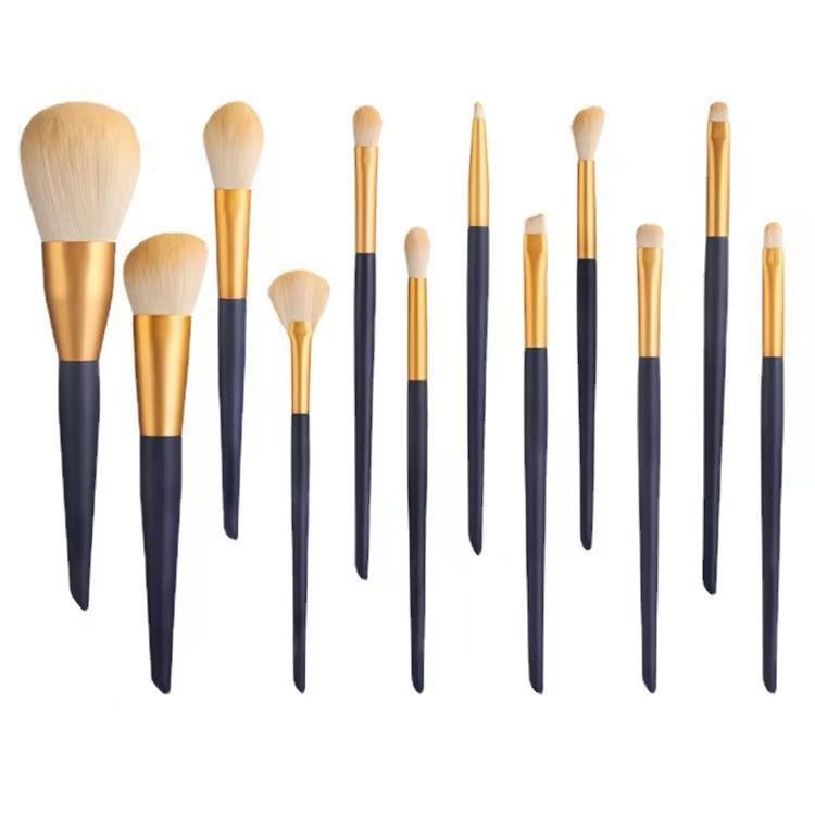 12-Piece Star Makeup Brush Set Eyeshadow Brush Setting Brush Eye Detail Blending Beauty Tool Set Contour Brush Blush Brush