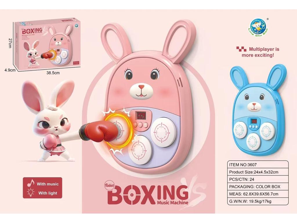 Rabbit Toy Brand Bluetooth Music Boxing Machine for Kids
