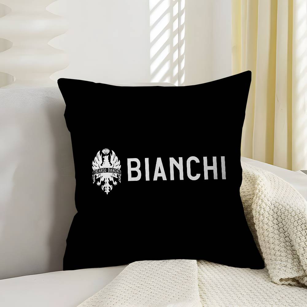 B-Bianchi-Bike Cushion Cover Inches Farmhouse Decor Home Throw Pillow Covers for Couch Decorations
