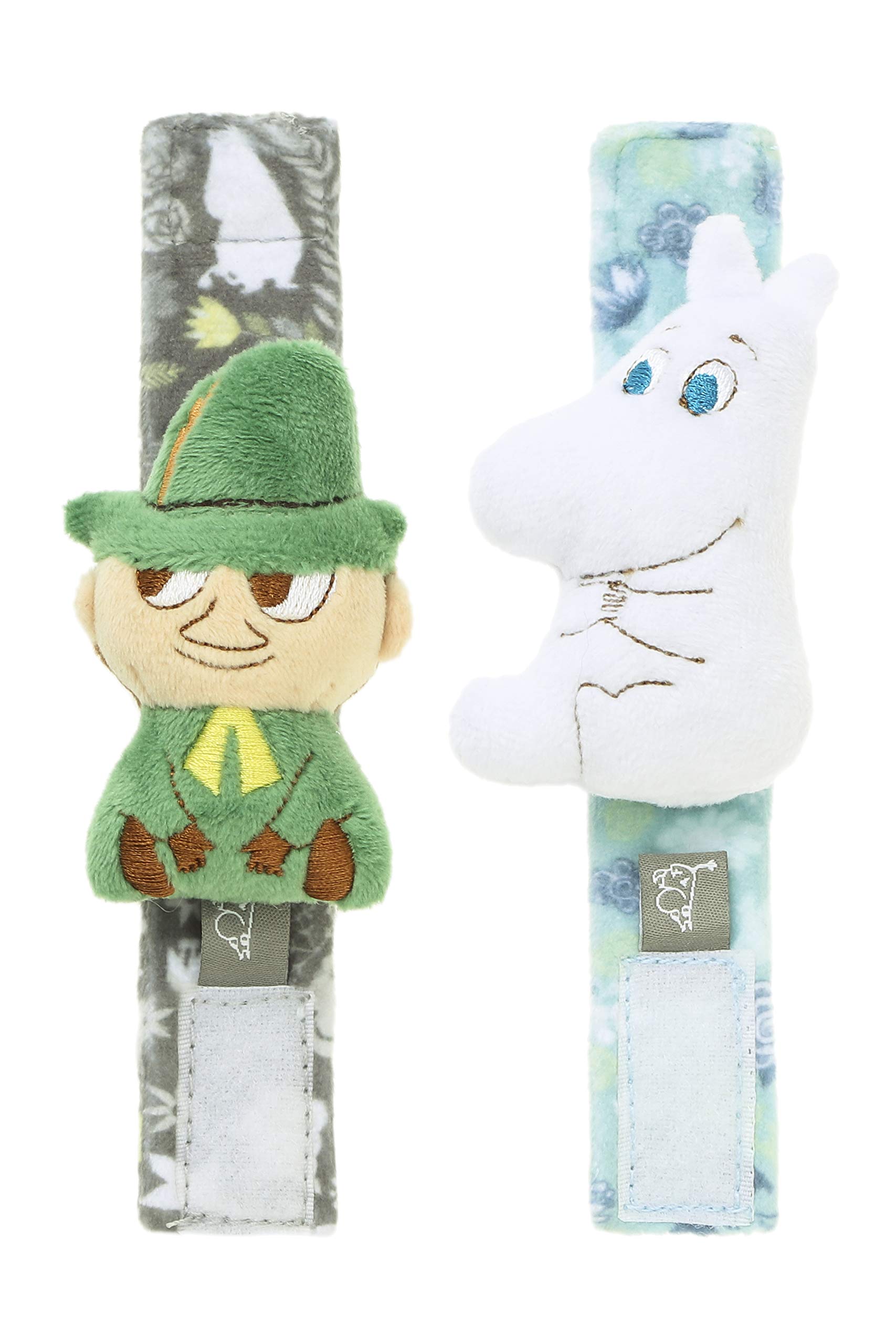 

DADWAY MOOMIN BABY Moomin Baby Wrist Rattle, Moomin & Snufkin, TYMB0010101