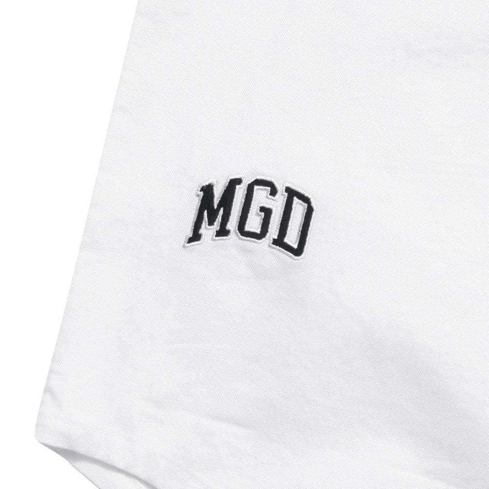 MAHAGRID Mgd Logo Half Sleeve Shirt White(Mg2Cmmw340A)
