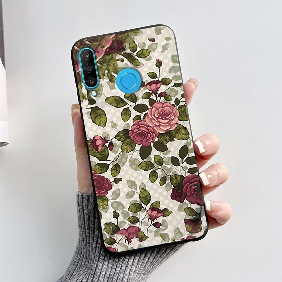 Für Huawei P30 Lite Hülle Niedlicher Bär Cartoon Frosch Weiche Matte Silikon Handyhüllen Für Huawei P30 P30Lite P30Pro P 30 Lite Pro Cover