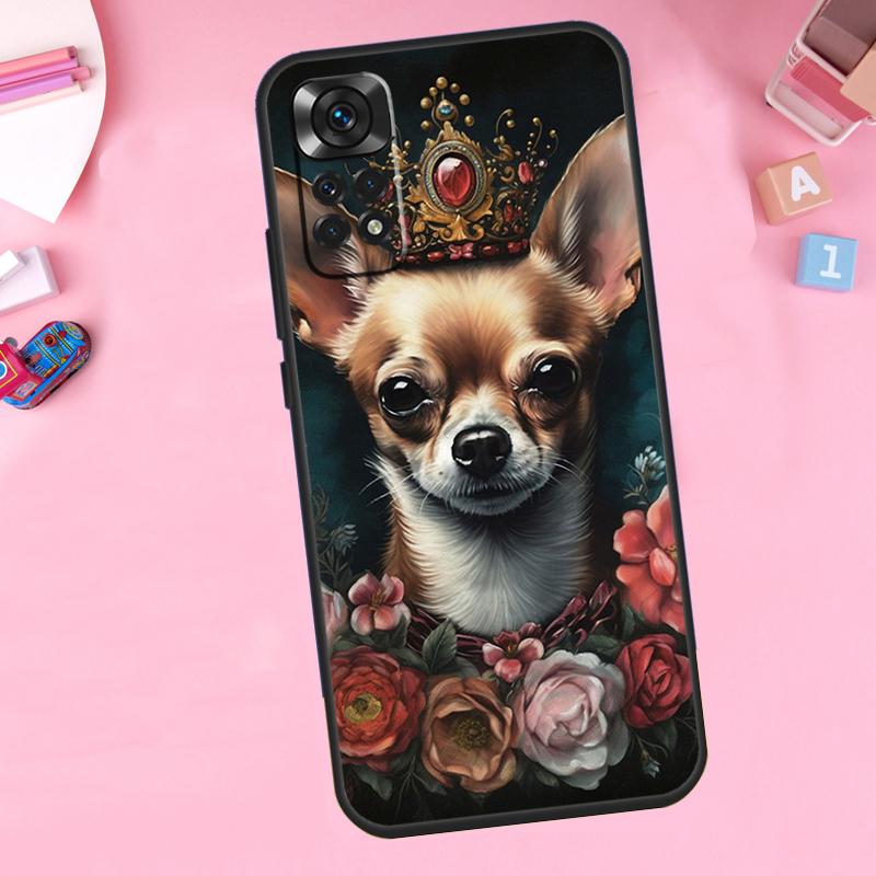 Chihuahua Dog Cute Animal For Xiaomi Redmi Note 14 10 11 12 13 15 Pro Plus Phone Case For Redmi 15C 14C 10C 12C 13C 15