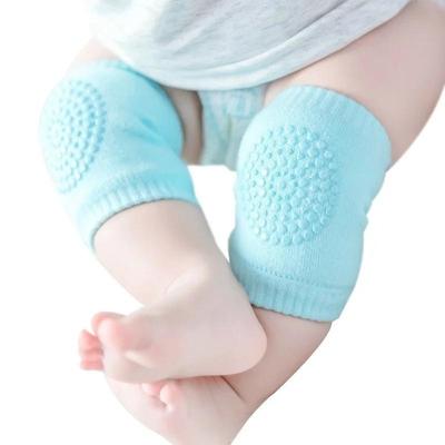 Kleinkind Kinder Knieschoner Protektor Weich Verdickt Frottee Rutschfest Beschichtet Sicherheit Krabbeln Baby Beinwärmer Gut Polster Für Kind