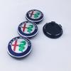 10Pcs 50mm GTAM Wheel Hub Covers Car Logo Modification Decoration for Alfa Romeo Giulietta GT Mito Brera Giulia F1