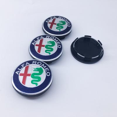 10Pcs 50mm GTAM Wheel Hub Covers Car Logo Modification Decoration for Giulietta GT Mito Brera Giulia F1