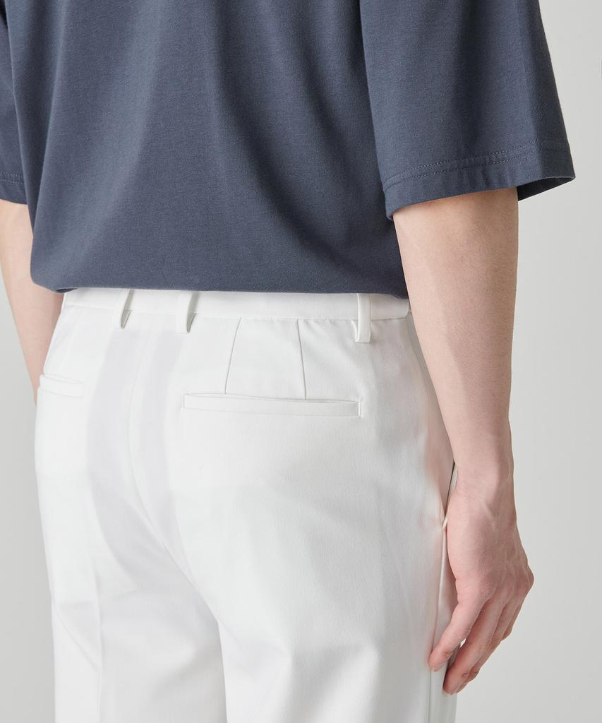Musinsa Standard Straight Hidden Banding Slacks [White]