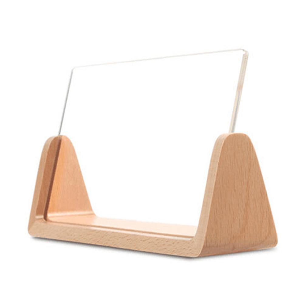 Buy Solid Wooden Photo Frame Innovative 6 Inch 7 Inch Acrylic U Shaped Photo Frame Home Desk