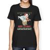 1Tee Womens Loose Fit Merry Slothmas T-Shirt