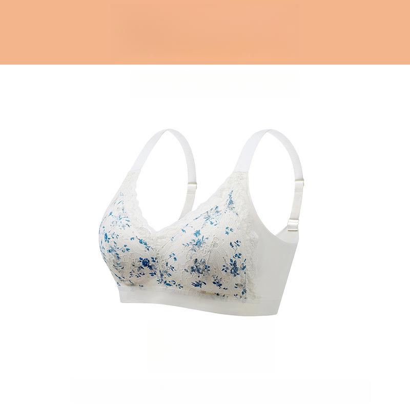 

Бесшовный бюстгальтер женский бюстгальтер большого размера тонкий дизайн с эффектом пуш-ап бюстгальтер с эффектом пуш-ап сдерживающая грудь предотвращающий провисание спортивный бюстгальтер 5XL синий