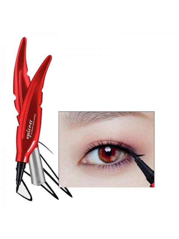 Wasserdichter, wischfester, leicht zu tuschender flüssiger Eyeliner-Stift