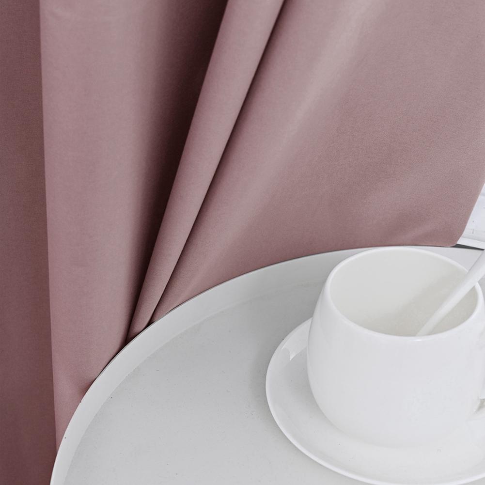 Verdunkelungsvorhang Sonnenschutz Wärmeisolierung Vorhänge Stangendurchzugsvorhang