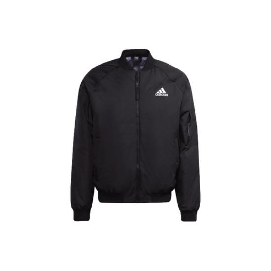 

adidas Solid Color Sports Bomber Cotton Jacket GV5356 EU S чорний
