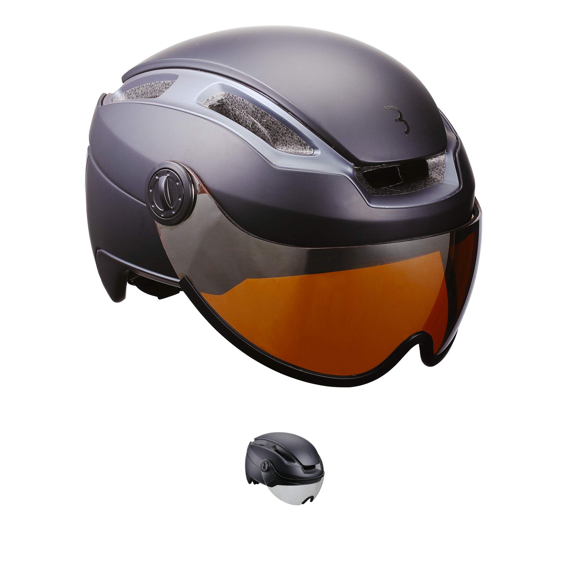 

Шлем BBB матово-черный M INDRA FACESHIELD [54-58 см] BHE-56F