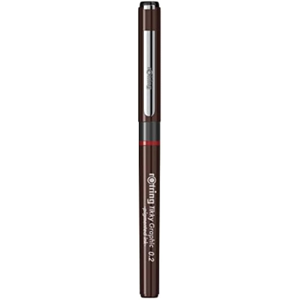 Rotring ticky graphic 0.2mm 814740 black ink 814740