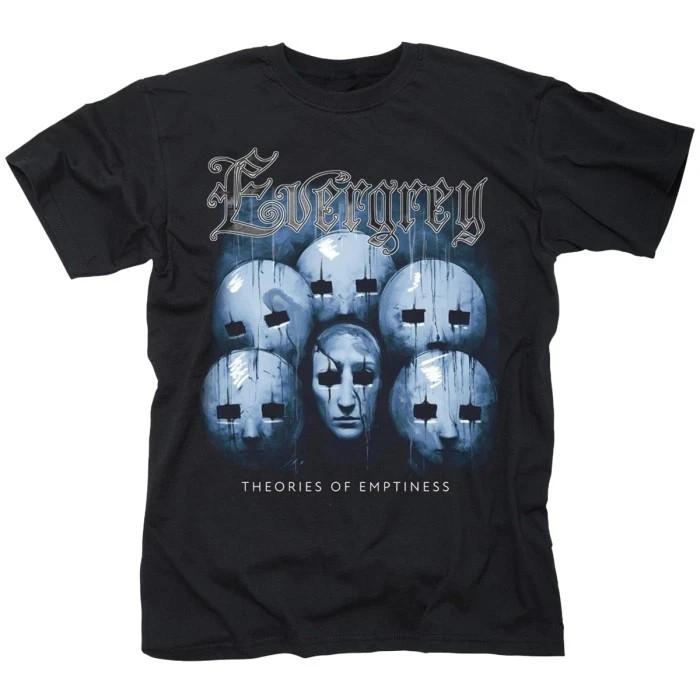 Theories Of Emptiness EVERGREY Band Shirt Classic Black Unisex L61 XL