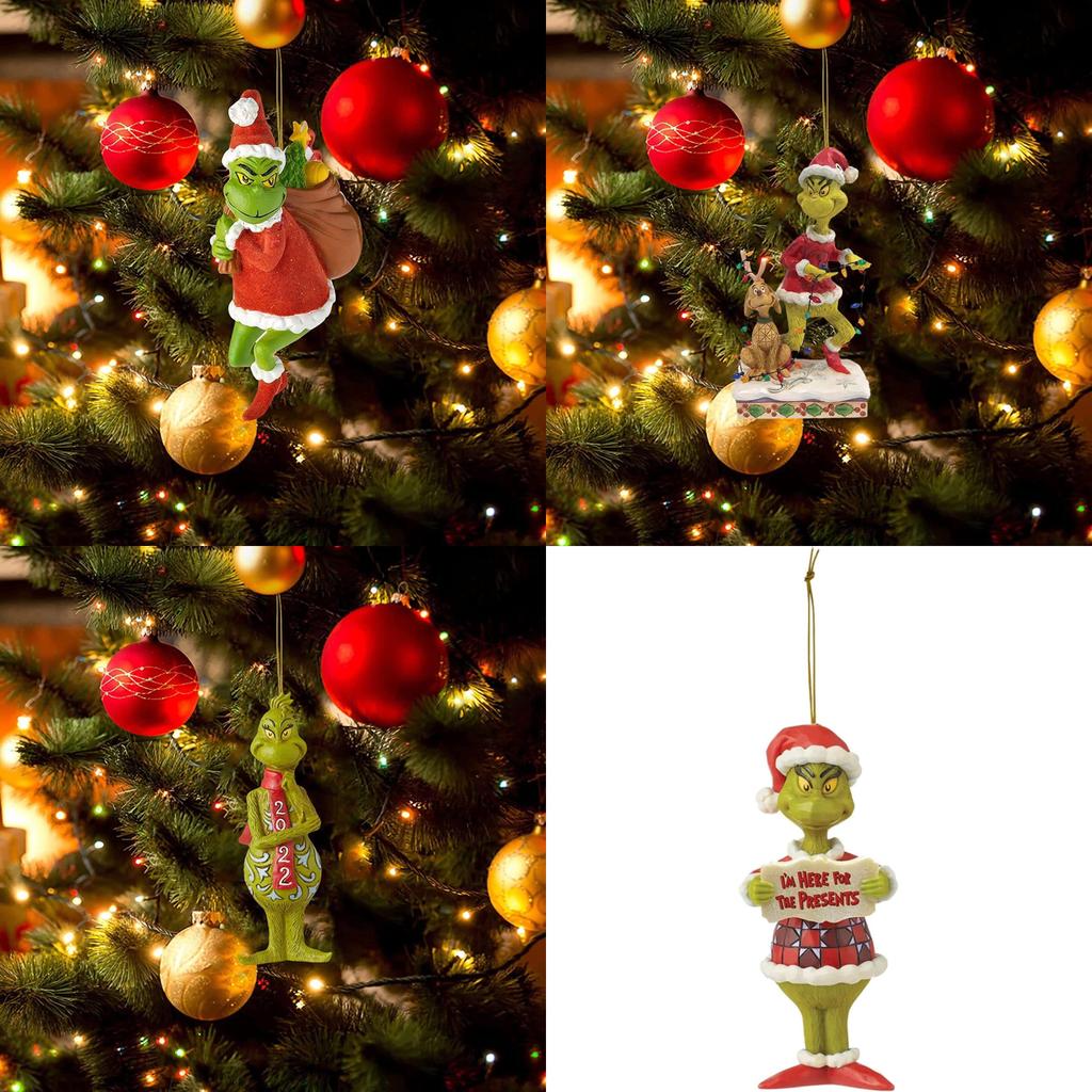Gorgeous The Grinch Christmas Tree Pendant Ornament For Party Home Decor