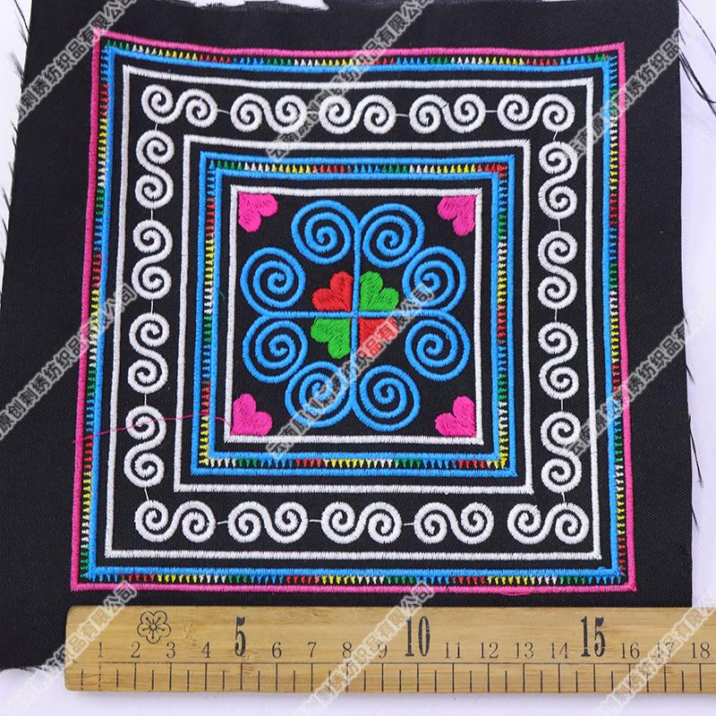 Yunnan Miao Yi Cross-Stitch Embroidered Clothing Accessories