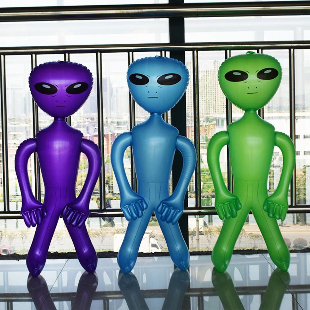 Inflatable Alien Doll Model Photography Props KTV Bar Doll for Classroom Halloween Party
