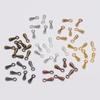 200pcs/lot 2*7 3*9m Gold Copper Water Drop End Beads For DIY Extender Chain Pendant Jewelry Making Findings Accessorie Wholesale