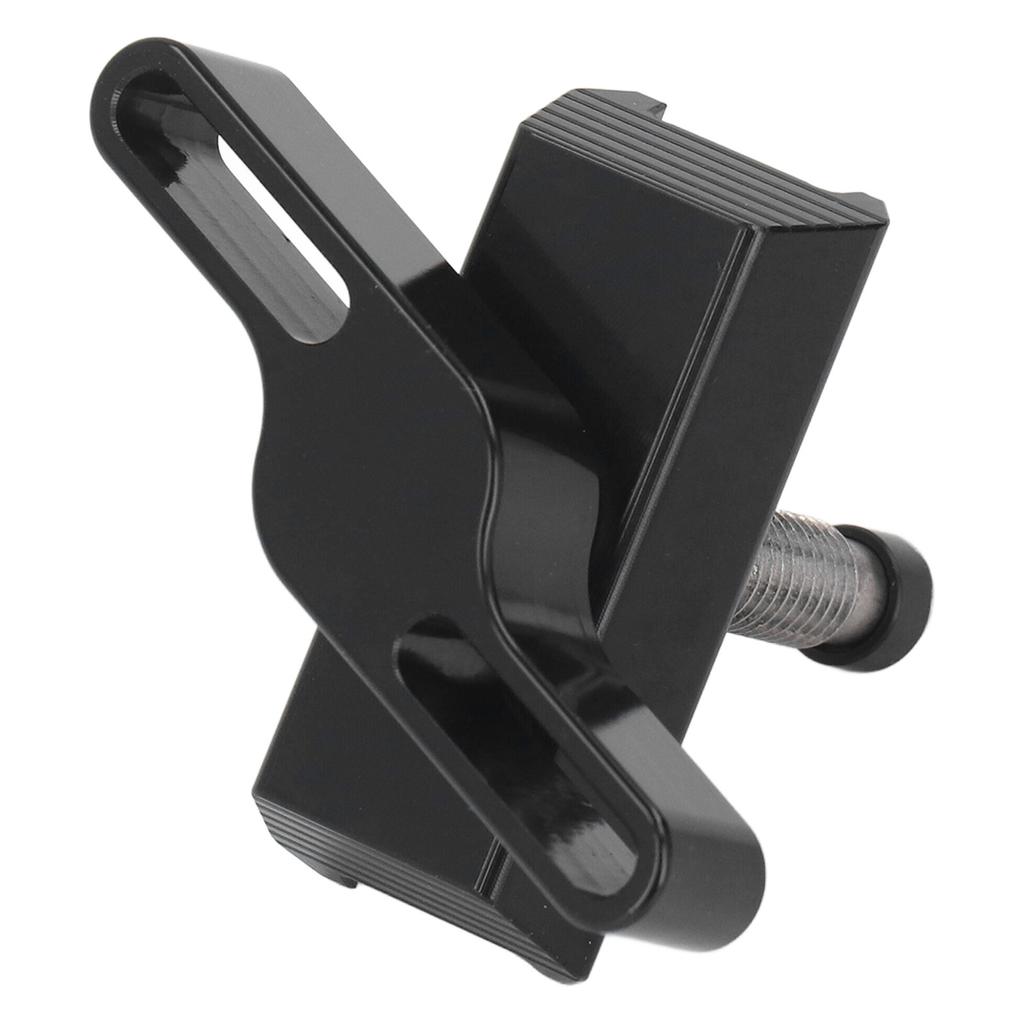 Klapprad Scharnierklemme Aluminiumlegierung Klapp C-Schnalle Reparaturteile Schwarz eloxiert