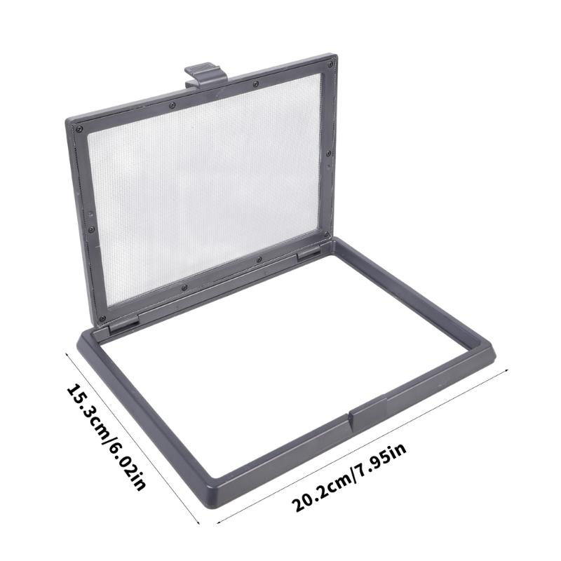 Effiziente Magnetische Aquarien-Bildschirmabdeckung Wasserdichte Gehäuse Dichter Verschluss Schützt Vor Schmutz und Partikeln Ausbruchssicher