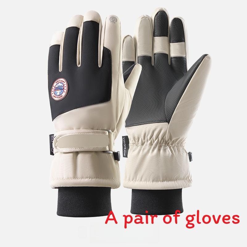 Snow Ski Gloves Women Men Touchscreen Waterproof Windproof Thick Oxford Fabric For Winter Outdoor Sports
