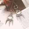 Punk Style Spiked Earrings For Women Men Gothic Cone Pendant Earrings Y2K Grunge Dangle Jewelry Gift