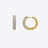 Msgrn Mgkarea030 Pave Note Earrings