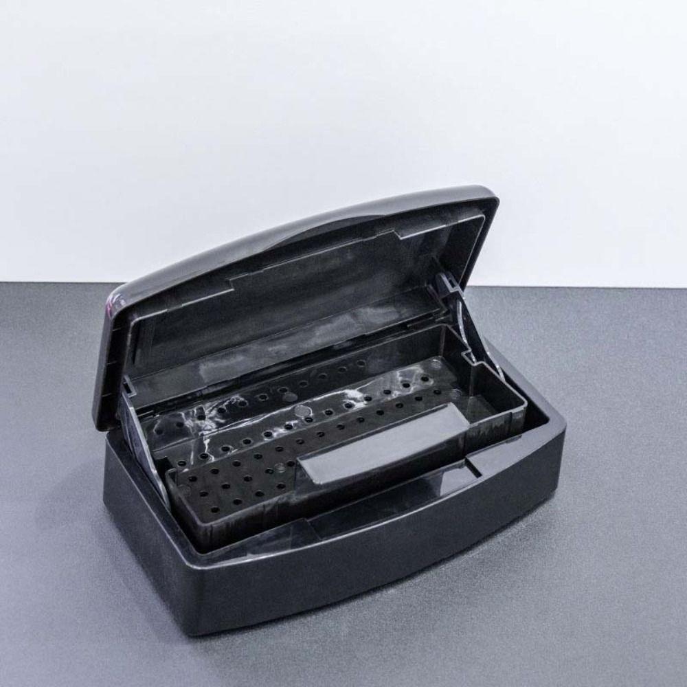 Storage Box Nail Sterilizer Tray Sterilizing Clean Equipment Cleaner Tools  Nail Art Salon