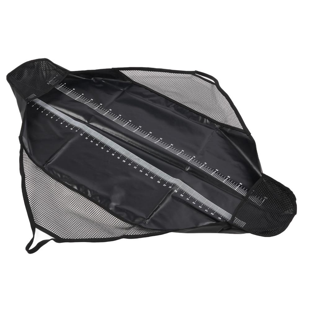 PVC Fish Transport Bag with Ruler Fish Bag Durable Fish Weigh Bag  Caught Fish Storage