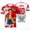 2026 Summer Japan One Piece Luffy Football Jersey Men T-shirt Football Special Jersey Adult Men's  T-shirt