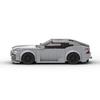 Sports Car Racing MOC Small Particle Assembled Puzzle Building Blocks Car Model Set 8 Grid Car Series Gift