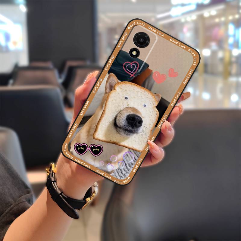 Back Cover Shockproof Phone Case For TCL 501/T433D Cartoon Fashion Design Silicone Soft Case Graffiti Protective Cute