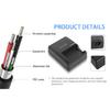 KUTOU LP-E5 Battery Charger LC E5 LC E5E for Canon EOS 1000D 450D 500D Kiss F X2 X3 Rebel T1i XS Xsi Cameras
