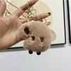 Adorable Mini Capybara Stuffed Animal Keychain Plush Toy Cute Backpack Charm