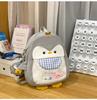 Min Cartoon Girl Backpack With Breathable Nylon For Daily Use And Laptop Storage