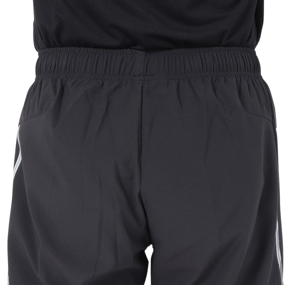 Mizuno Tech Shield Training XL Pants, Windproof, Stretch, Water-Repellent, MC-LINE 32MDA653, Black/Black,