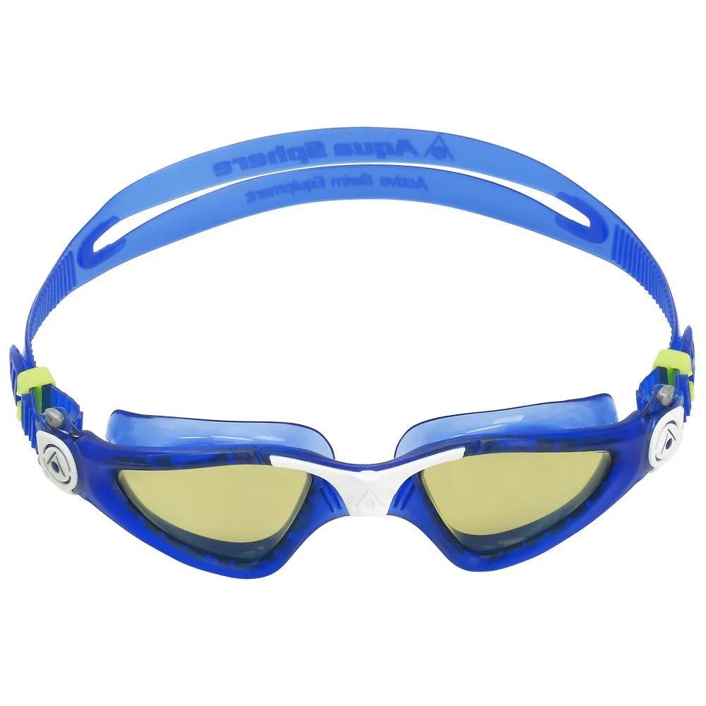 Aquasphere Plastic Swimming Goggles with Mirrored Coating Kayenne