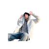 New MLB Down Jackets Men's Light Gray 3ADJB2036-50GRL