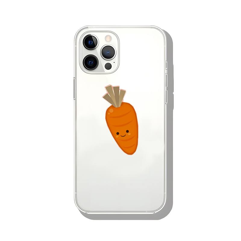 

Cute Carrot Phone Case Transparent Fundas for Iphone 14 11 12 13 Mini Pro Max Se 5 6 6 S 7 8 Plus Xr X Xs Shockpoof Back Cover iphone se 2020