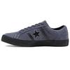 One Star Academy Pro Low Top Retro Casual Slip Resistant Shock Absorbing Low Top Skate Shoes Unisex Sneakers Black Purple 167505C