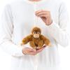 COLORATA Orangutan Plush Mascot (Realistic Wild AnimalWith Chain) Realistic Cute Keychain Doll Gift (Twice Tested)  Christmas Present