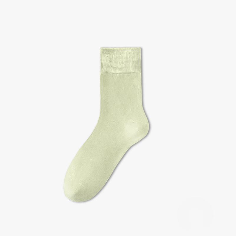 Female Summer Thin Soft Skin Perspiration Breathable In The Tube Socks