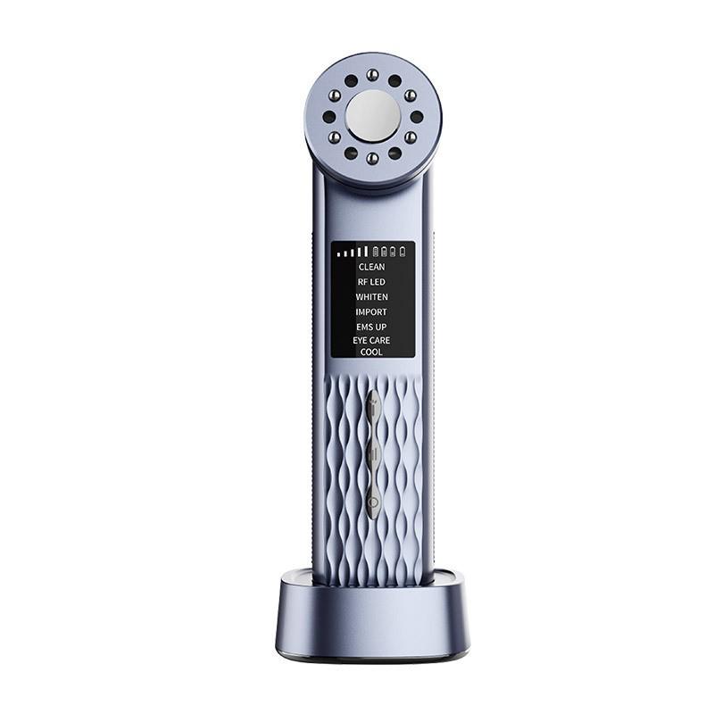 

Handheld Hot and Cold Compress Facial Massage & Photorejuvenation Beauty Device M99 English Version серый