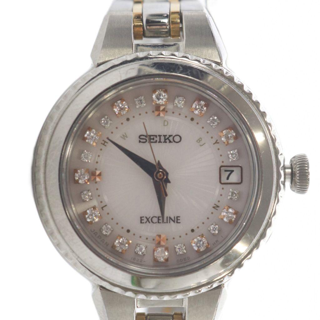 Seiko SEIKO DOLCEEXCELINE watch 3 hands silver color SWCW081