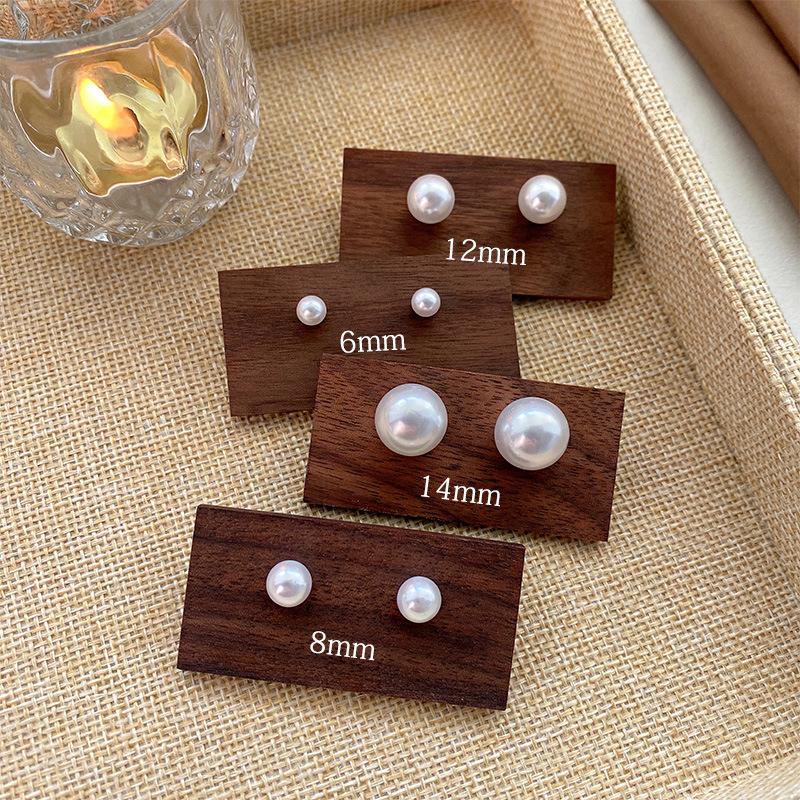 Premium pearl stud earrings design sense earrings temperament celebrity accessories trendy earrings explosion