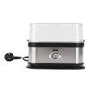   Egg Cooker 200W 6 Egg Capacity Stainless Steel Portable Smart Boiled Egg Maker Machine for Home Dorm  