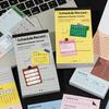 20 Multifunctional Daily Plan Stickers, Thick Paper, Schedule Recording, Tracker Stickers, Study And Office Supplies